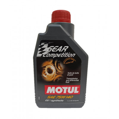 Huile de transmission MOTUL Gear competition 75w140