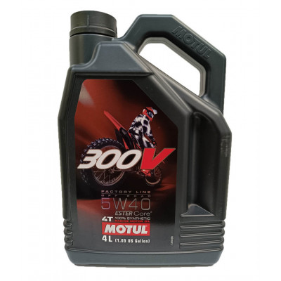 Huile MOTUL 300V 5W40 4L