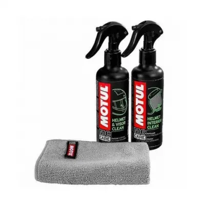 Planet Motorsport offers a helmet cleaner for cross-country drivers.