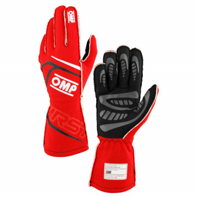 Gants OMP First FIA ROUGE 8856 2018 2024