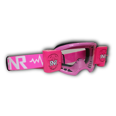 Lunettes RNR XXL COLOSSUS rose avec mécanisme rose fluo