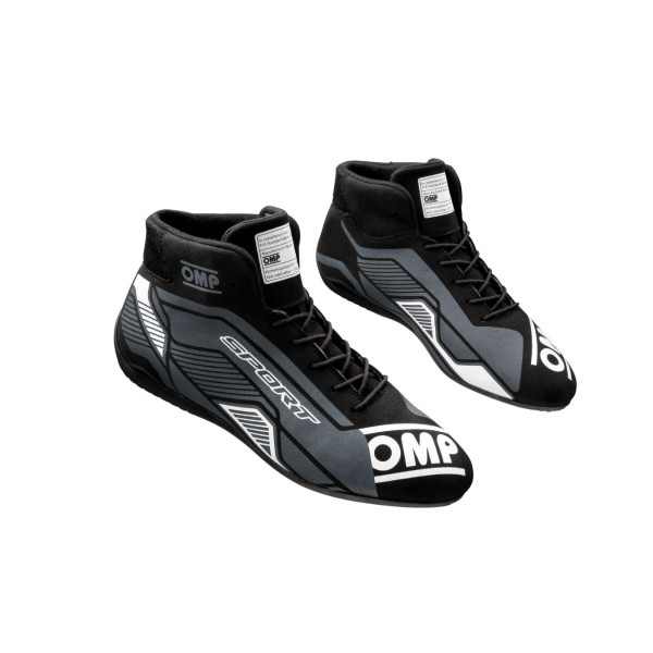 Bottines OMP Sport FIA Noir / blanc