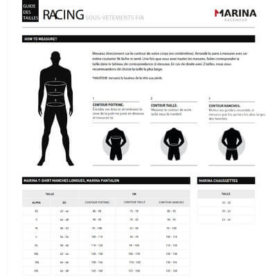 Pantalon FIA M+ Marina Racewear