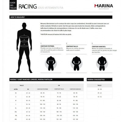 Pantalon FIA M2 Marina Racewear