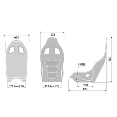 SPARCO Baquet FIA ULTRA CARBONE