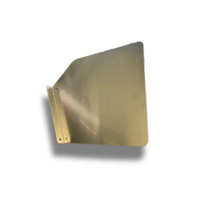 Plaque porte n° pour écope K3 alu