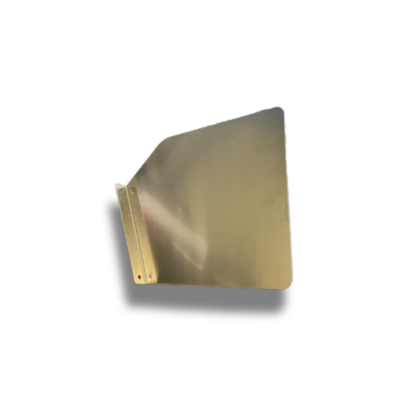 Plaque porte n° pour écope K3 alu