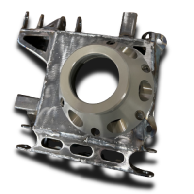 Porte roue complet k3+ brut Gauche - Planet Motorsport