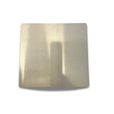 Plaque de numéro alu