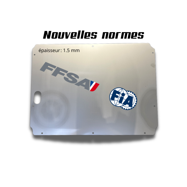 Tôle pare feu inférieure K3 FIA acier