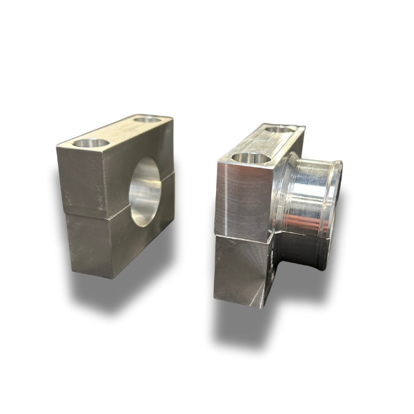 Colliers aluminium pour crémaillère courte avec ou sans porte soufflet