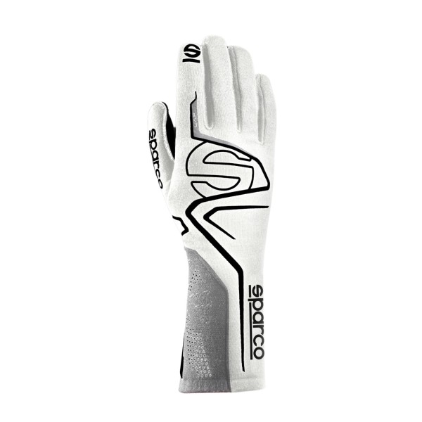 Gants FIA 8856-2018 SPARCO Lap - Blanc