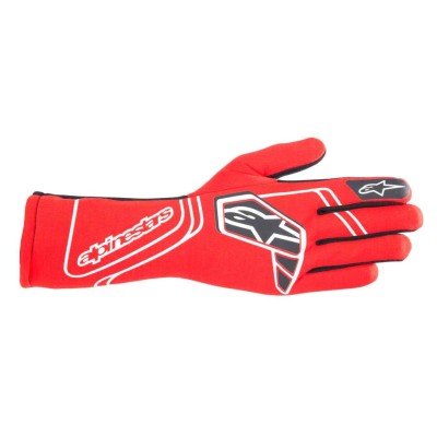Gants Alpinestars TECH-1 START V4 FIA 8856-2018 Rouge