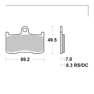 Plaquettes de frein SBS 782 HS – Freinage Sport Automobile