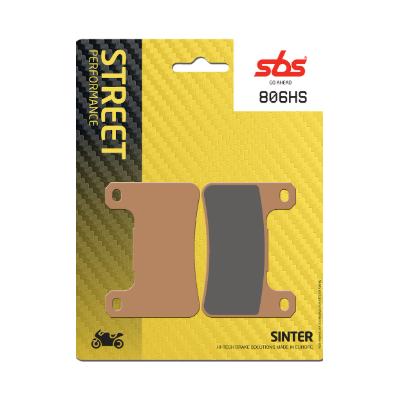 Plaquettes de frein SBS 806 HS – Plaquettes Moto SBS