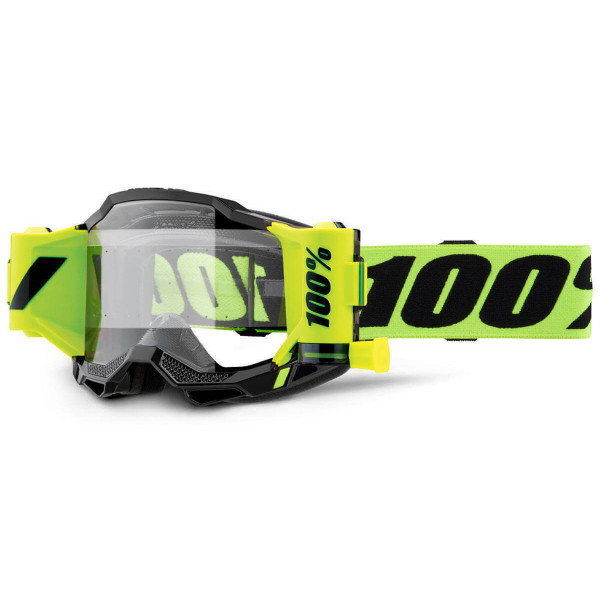 Masque 100% Accuri 2 Forecast noir / jaune fluo