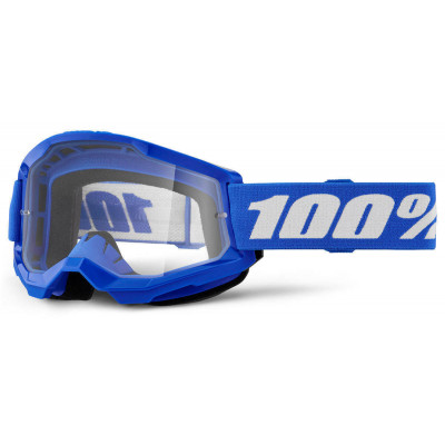 Masque 100% Strata 2 bleu - Planet motorsport