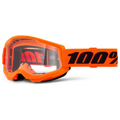 Masque 100% Strata 2 orange fluo - Planet Motorsport