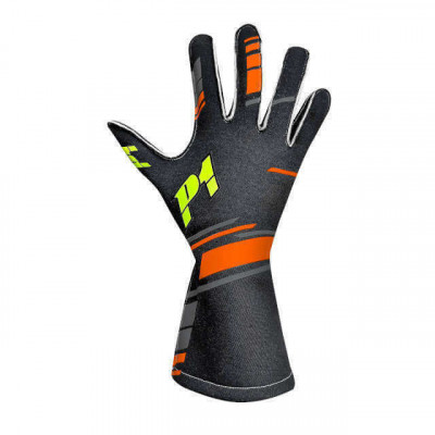 Gants P1 Speed Noir/Orange - Planet Motorsport