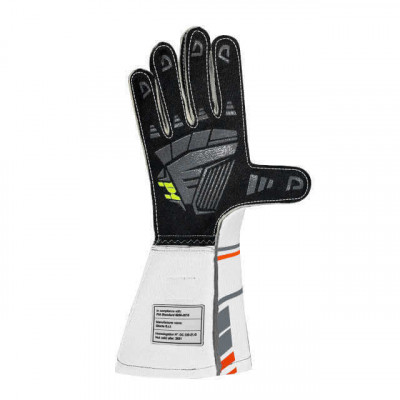 Gants P1 Speed Blanc/Orange