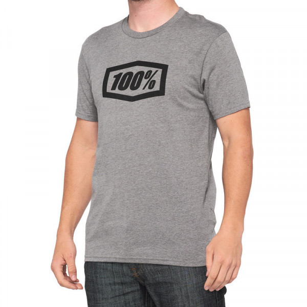 Tee Shirt 100% ICON Heather Gris